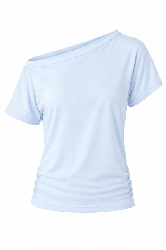Lugano Top - Sky Blue