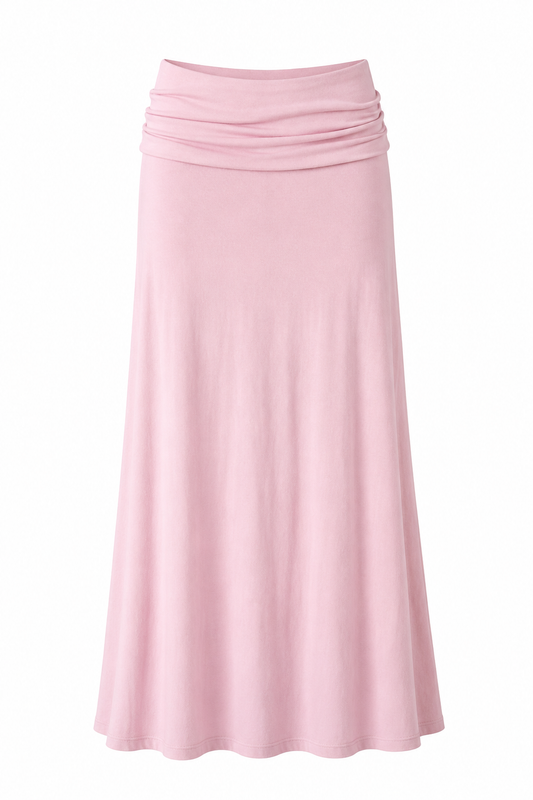 Lugano Maxi Skirt - Sunset Pink