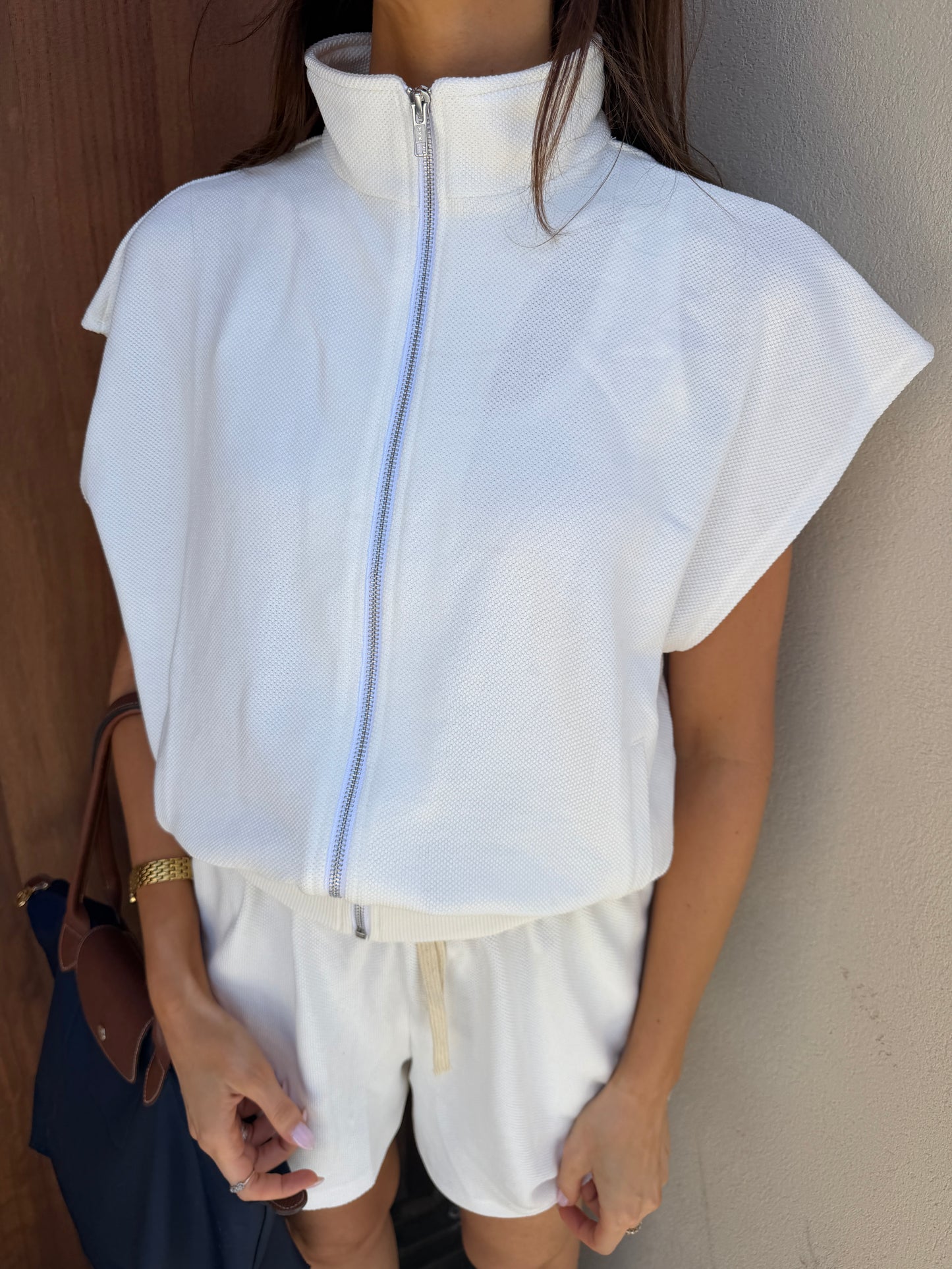 HAMPTON VEST Cloud White
